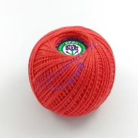 Нитки для вязания "Ирис" Цвет: 0810 алый