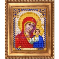 Схема для вышивки бисером "Пресвятая Богородица Казанская" А5, 5002