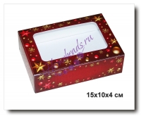 Подарочная коробочка 15*10*4 см, К-0814