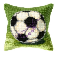 Набор для вышивки крестом Orchidea 9225 подушка "Футбольный мяч"