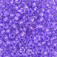 Бисер Чехия, прозрачный с прокрасом, фиолетовый, 38928