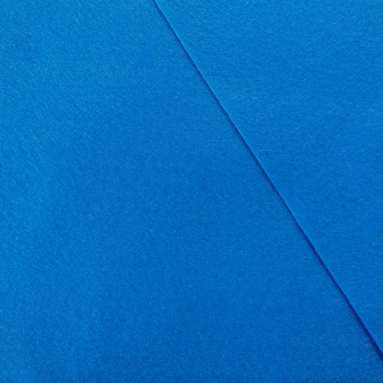 Фетр для рукоделия, мягкий, 1 мм, 20*30 см, синий