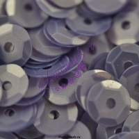 Пайетки круглой формы с матовым эффектом 6 мм. Цвет: ZMF-28 фиолетовый