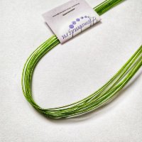 Проволока для цветов из капрона, 19 (0,9 мм), цвет: травяная