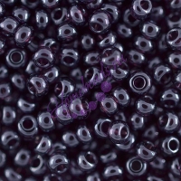 Бисер Чехия, прозрачный блестящий, фиолетовый, 26080