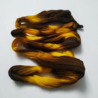 Многоцветный капрон для цветов, цвет: МК089 жёлтый, коричневый