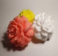 Гвоздика 3D, форма для мыла силиконовая