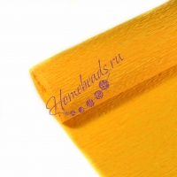 Бумага гофрированная оранжевая №16 50*250см, Китай