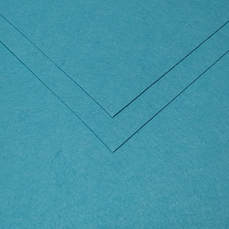 Фетр жесткий "Ideal" 1 мм, 20*30 см, голубой 615