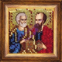 081ПМИ Икона Св.Апостолы Петр и Павел
