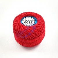 Пряжа для вязания "Ирис" Цвет:0012 алый 10г