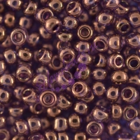 Бисер Чехия, прозрачный кристалл блестящий, фиолетовый, 58142